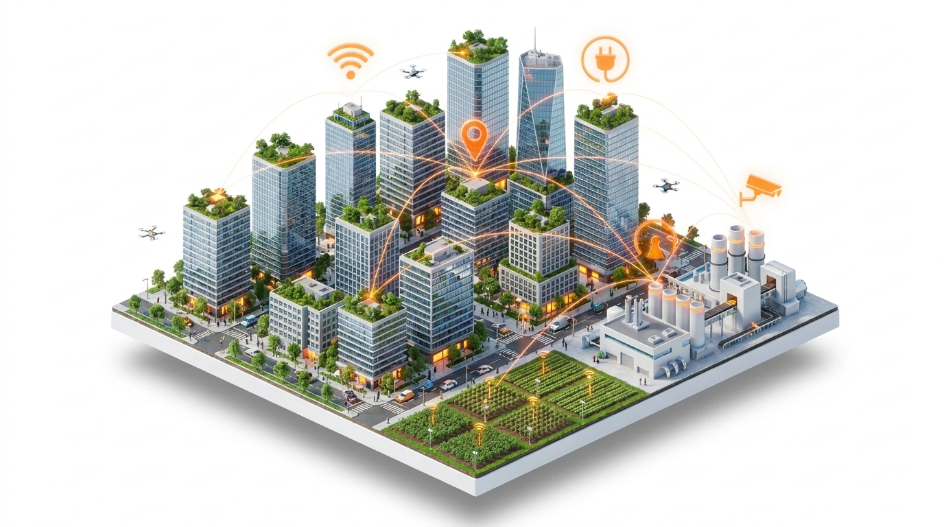 Smart city, factory and field — NEXTIOSYS intelligence